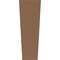 Ekena Millwork 5-inch W x 16-inch D x 16-inch H Traditional Rough Cedar Woodgrain TimberThane Knee Brace, Primed BRCUR05X16X16TRARCPR - alternate 2